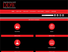 Tablet Screenshot of ddw-online.com